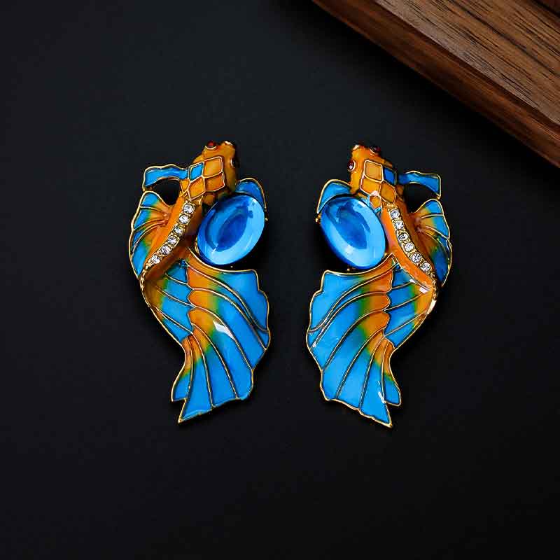 Lucky Koi Earrings