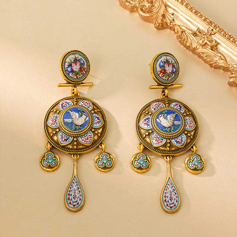 Peace Dove Earrings