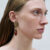 Orange Teardrop Earrings
