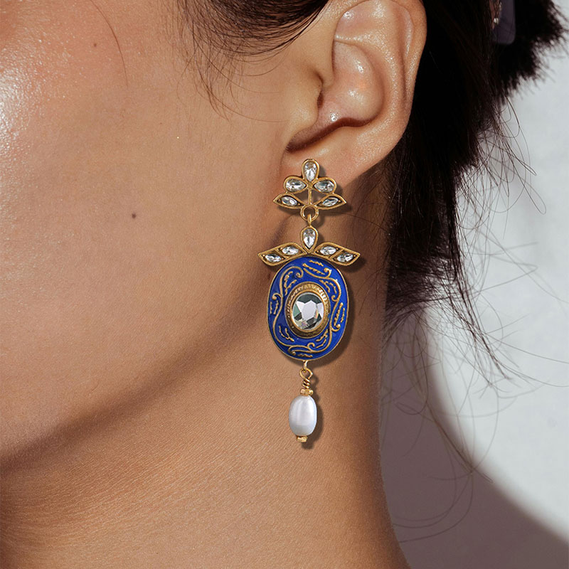 Oceanic Blue Earrings