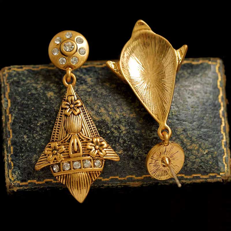 Antique Relief Earrings