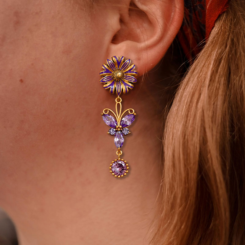 Butterfly Blossom Earrings