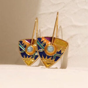 Knight Shield Earrings