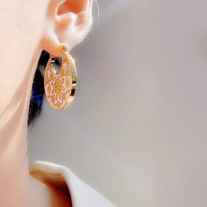 Colorful Tribal Earrings