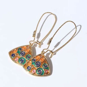 Spiral Hoop Earrings