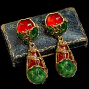 Lotus Leaf Earrings