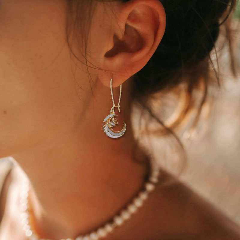 Crescent Moon Earrings