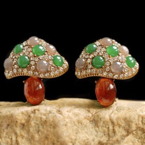 Mushroom Earrings