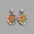 Pearl Drift Earrings (Sunflowers)