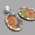 Pearl Drift Earrings (Sunflowers)