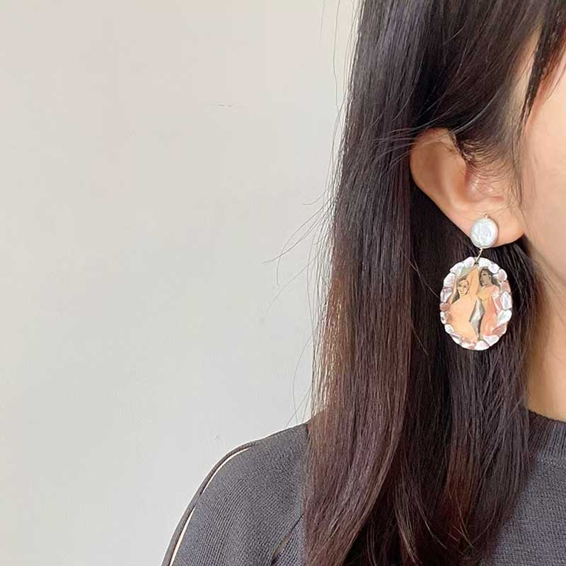 Pearl Drift Earrings (Les Demoiselles d’Avignon)