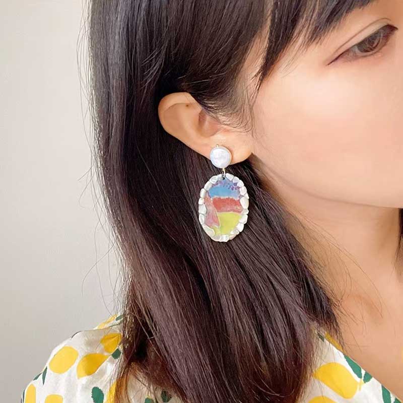 Pearl Drift Earrings (Flower Branches)