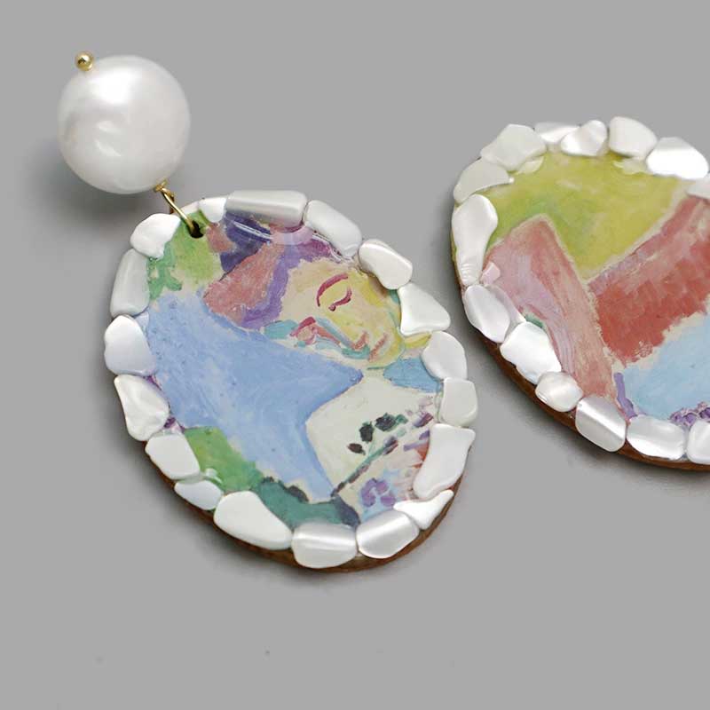 Pearl Drift Earrings (Flower Branches)
