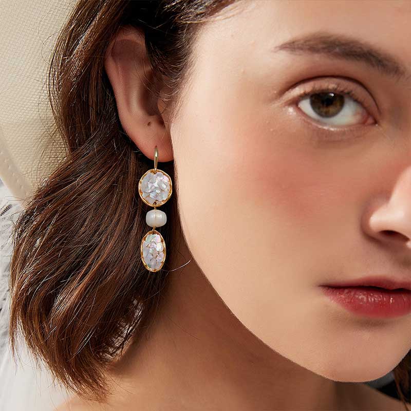 Coastal Moon Earrings