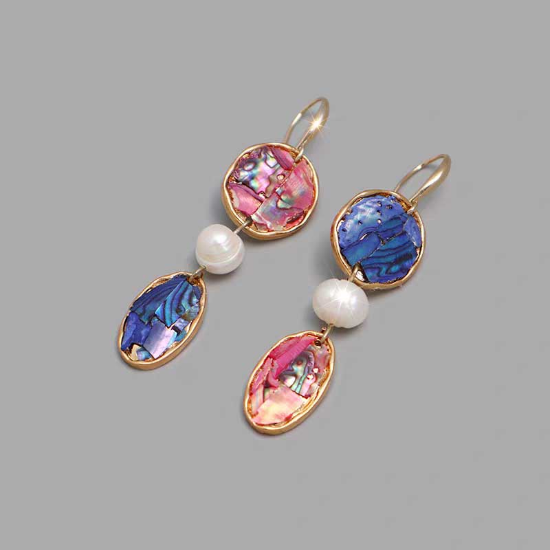 Blue Flame Earrings