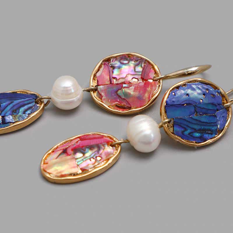 Blue Flame Earrings