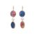 Blue Flame Earrings