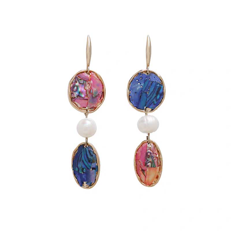 Blue Flame Earrings