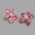 Coral Flower Earrings (Red)