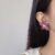 Coral Flower Earrings (Red)