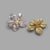 Coral Flower Earrings (White)