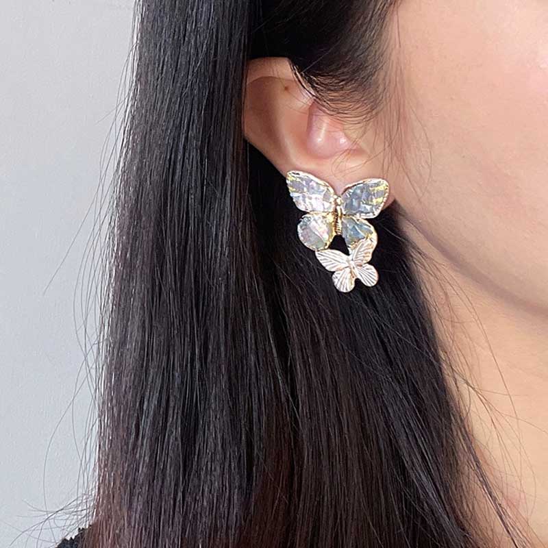 Butterfly Shell Earrings
