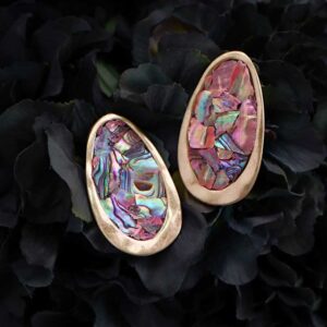 Colorful shell earrings