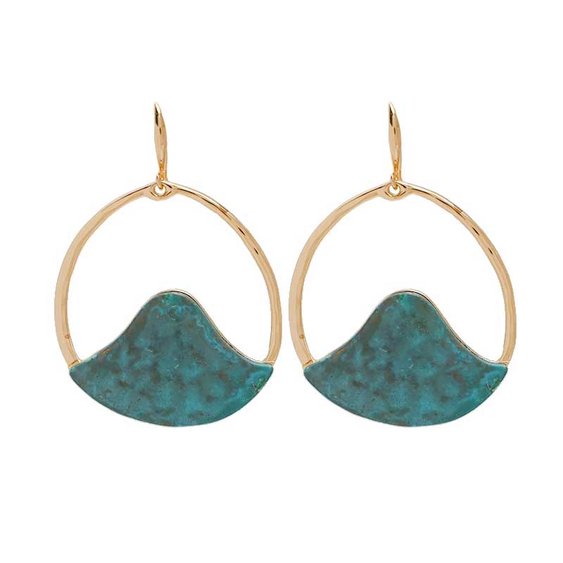 Blue Reflection Earrings