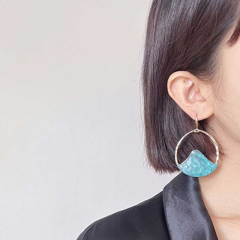 Blue Reflection Earrings