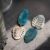 Ocean Leaf Earrings