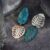 Ocean Leaf Earrings