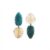 Ocean Leaf Earrings