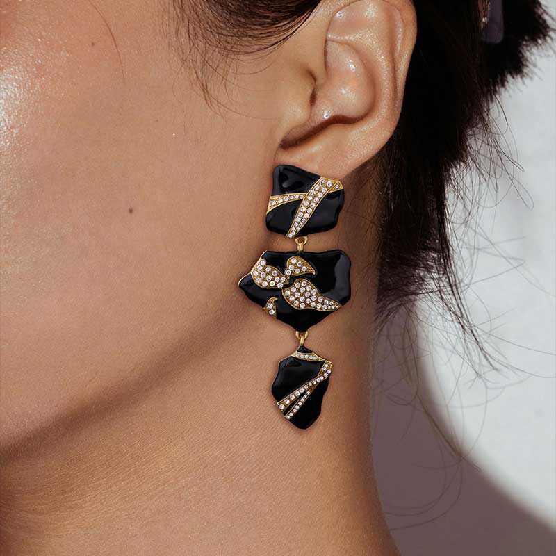Midnight Mosaic Earrings