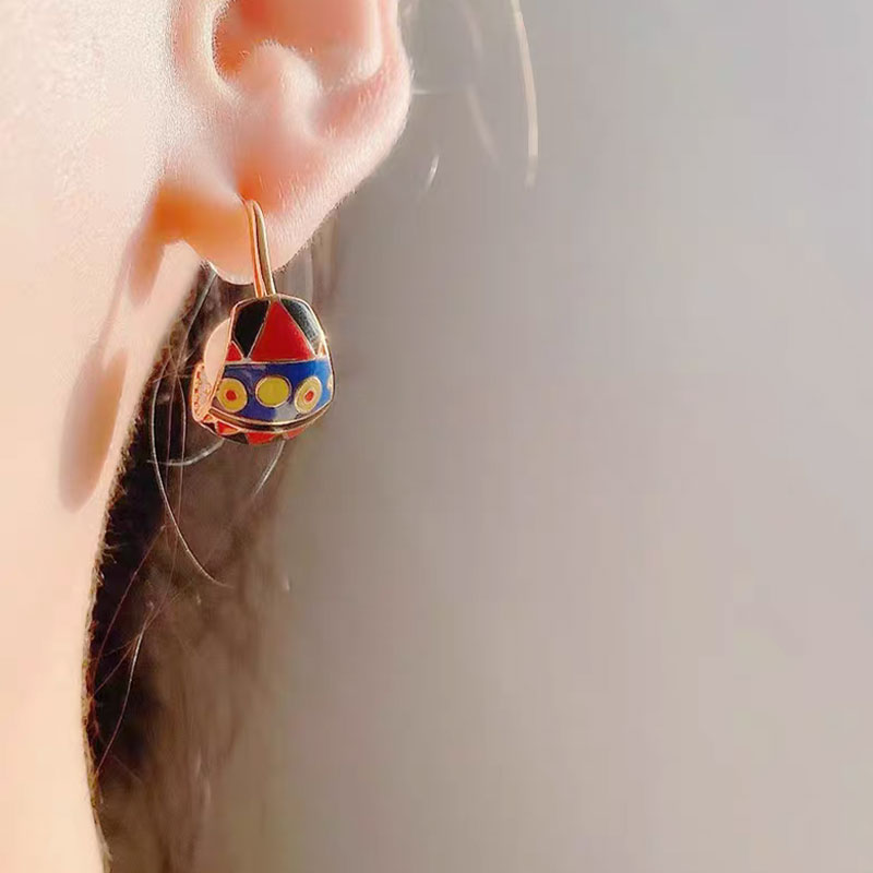 Painted Pearl Earrings Painted Pearl Earrings