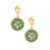 Green Aura Earrings