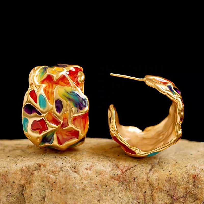 Painted Whispers Earrings