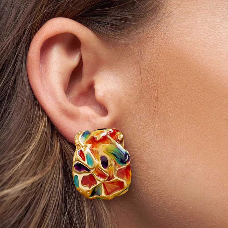 Painted Whispers Earrings