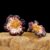 Enamel Blossom Earrings