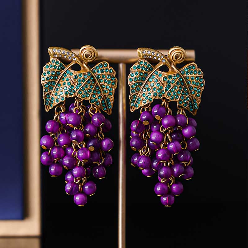 Grape Earrings Grape Earrings