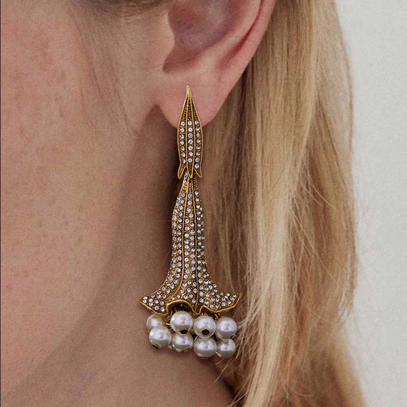 Trumpet Flower Earrings