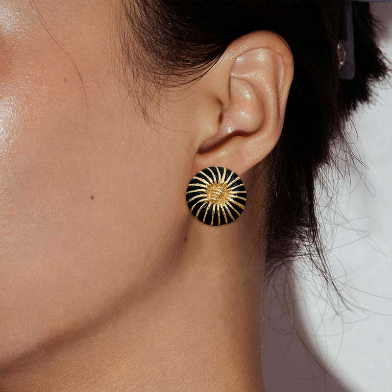 Golden Bloom Earrings